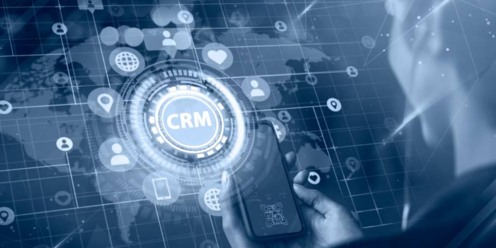 Custom CRM Interface Dashboard